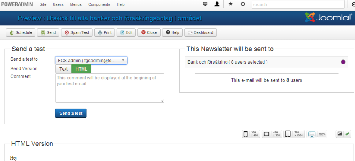 newsletter 06 send